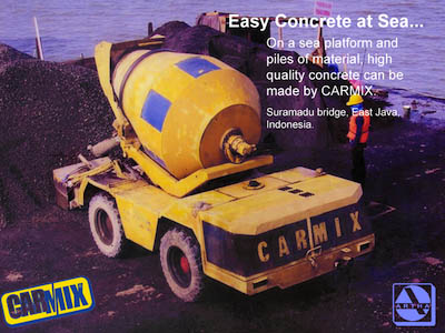carmix, easy concrete at sea
