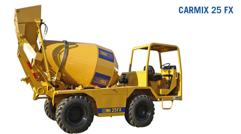 Self Loading Concrete Mixer, Carmix 5.5 XL